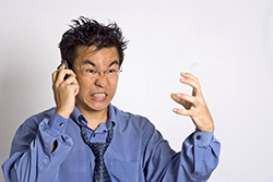 Phone frustration