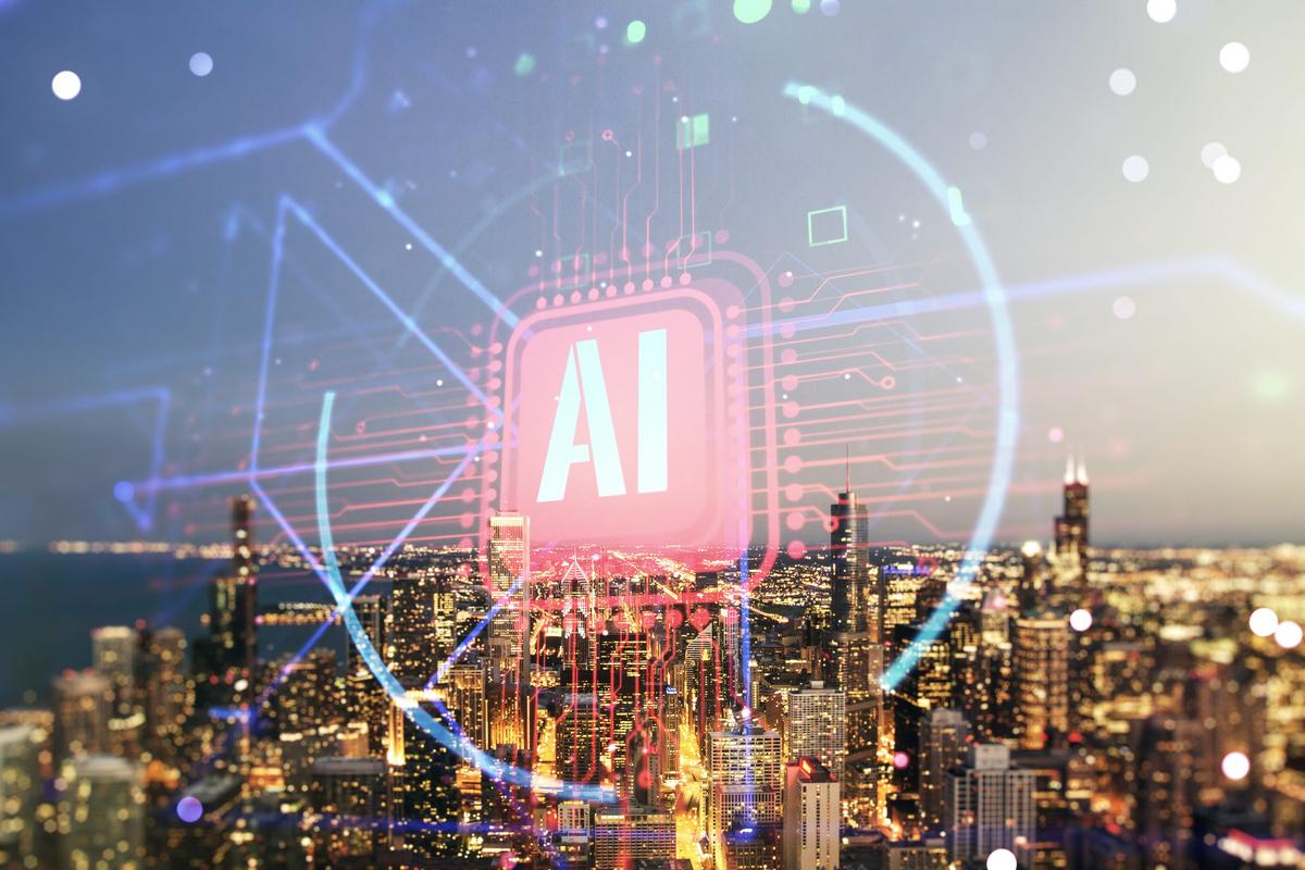 Working with AI Technology.